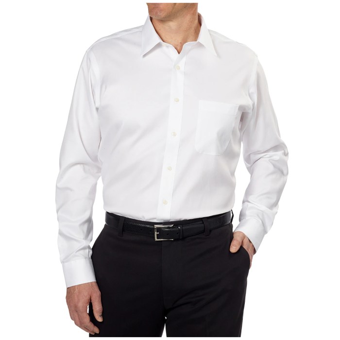 Sears mens white dress shirts