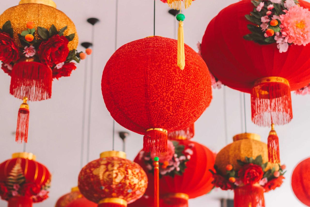 How to decorate office for chinese new year