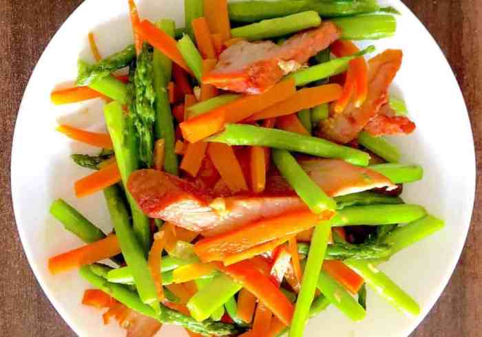 How to cook sea asparagus chinese style