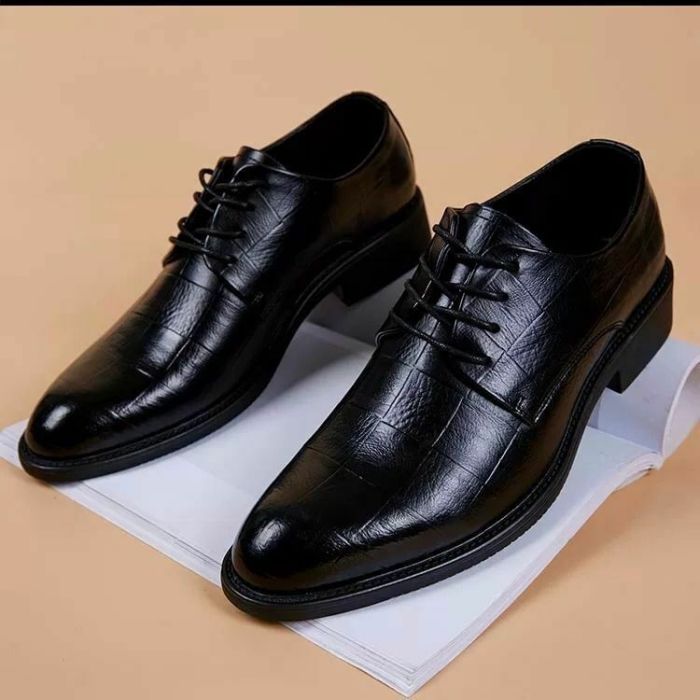 Mens open back dress shoes