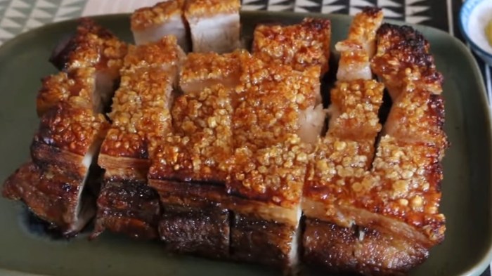 How to cook crispy pork belly filipino style