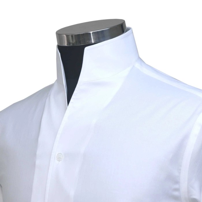 High collar mens dress shirts