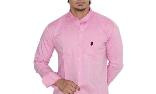 Mens Pink Plaid Dress Shirt A Stylish Choice for Any Occasion