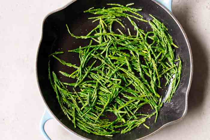 How to cook sea asparagus chinese style