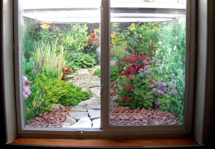 How to decorate window wells