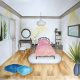 Gambar Desain Interior 1 Titik Hilang Perspektif dan Ruang