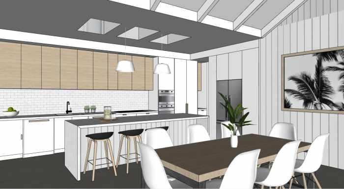 Cara membuat desain interior di sketchup