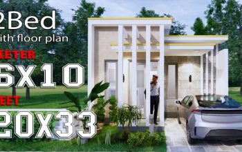 Desain interior rumah ukuran 6x10