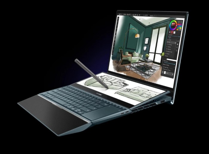 Laptop untuk desain interior