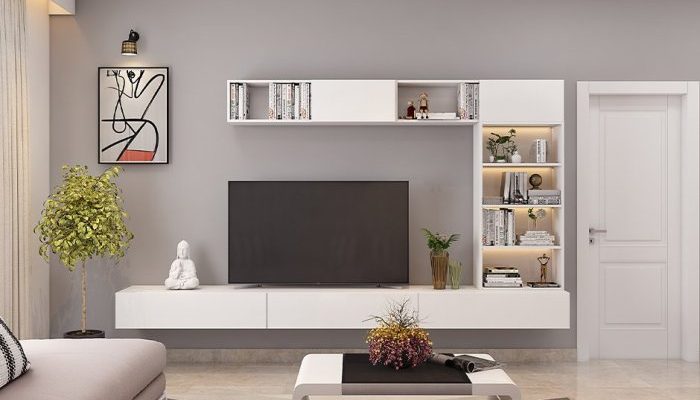 Desain Interior Meja TV Minimalis Modern